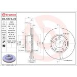 Brembo Bremsscheibe 09.5175.20 Brembo Bremsscheibe 09.5175.20