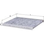 MAHLE Filter, Innenraumluft LAK 241