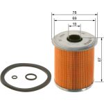 Bosch Kraftstofffiltereinsatz F 026 402 521 Bosch Kraftstofffiltereinsatz F 026 402 521