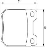0 986 424 754 Bosch Bremsbelagsatz 0 986 424 754 0 986 424 754 Bosch Bremsbelagsatz 0 986 424 754