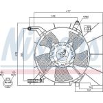 Nissens Kühlerlüfter PKW 85063 Nissens Kühlerlüfter PKW 85063