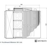 BLUE PRINT Luftfilter ADV182272 BLUE PRINT Luftfilter ADV182272