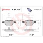 BREMBO Bremsklötze VA P 06 046 BREMBO Bremsklötze VA P 06 046