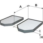 FILTRON Filter, Innenraumluft K 1069-2x
