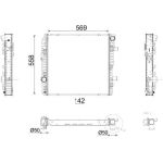 MAHLE Kühler, Motorkühlung CR 674 000P