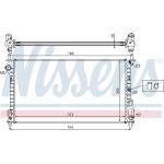 Nissens Wasserkühler PKW 62015A Nissens Wasserkühler PKW 62015A