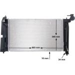 MAHLE Kühler, Motorkühlung CR 1526 000S