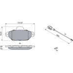 0 986 424 379 Bosch Bremsbelagsatz 0 986 424 379 0 986 424 379 Bosch Bremsbelagsatz 0 986 424 379
