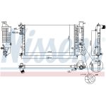 Nissens Wasserkühler PKW 63578A Nissens Wasserkühler PKW 63578A