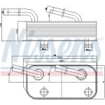 Nissens Ölkühler PKW 90658 Nissens Ölkühler PKW 90658