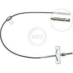 A.B.S. Handbremsseil Seilzug Festellbremse K17254 A.B.S. Handbremsseil Seilzug Festellbremse K17254