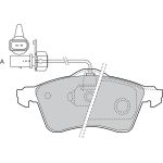 VALEO Bremsbeläge 598676 VALEO Bremsbeläge 598676