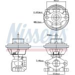 Nissens AGR-Ventil 98477 Nissens AGR-Ventil 98477