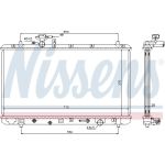 Nissens Wasserkühler PKW 64205 Nissens Wasserkühler PKW 64205