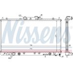 Nissens Wasserkühler PKW 62869A Nissens Wasserkühler PKW 62869A