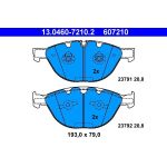 Bremsbelagsatz Bmw P. E60/E61/E65/E63 3,0-6,0 04-10 13.0460-7210.2 Bremsbelagsatz Bmw P. E60/E61/E65/E63 3,0-6,0 04-10 13.0460-7210.2