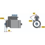 Bosch Anlasser 0001125051