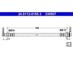 ATE Bremsschlauch 24.5112-0155.3 ATE Bremsschlauch 24.5112-0155.3