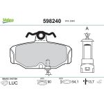 Valeo Bremsbelagsatz 598240 Valeo Bremsbelagsatz 598240