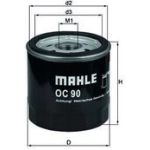 OC 90 MAHLE Ölfilter OC 90, Anschraubfilter, Höhe 80 mm – u. a. für Opel Vectra A (J89), Kadett E CC (T85), E (T85) – OE Nummer 93156954 - l OC 90 MAHLE Ölfilter OC 90, Anschraubfilter, Höhe 80 mm – u. a. für Opel Vectra A (J89), Kadett E CC (T85), E (T85) – OE Nummer 93156954 - l