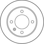 Bremsscheibe Citroen T. Xantia DF1122 Bremsscheibe Citroen T. Xantia DF1122