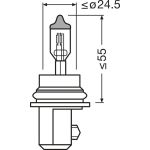 9007 HB5 SYLVANIA (OSRAM) 12V 65/55W 9007 HB5 SYLVANIA (OSRAM) 12V 65/55W