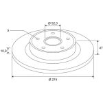 Valeo Bremsscheibe 675402 Valeo Bremsscheibe 675402