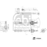 Spurstange 176064 Spurstange 176064