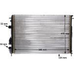 MAHLE Kühler, Motorkühlung CR 493 000S MAHLE Kühler, Motorkühlung CR 493 000S