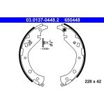 ATE Bremsbacken 03.0137-0448.2 ATE Bremsbacken 03.0137-0448.2