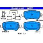Bremsbelagsatz Opel T. Astra G/H 13.0460-2868.2 Bremsbelagsatz Opel T. Astra G/H 13.0460-2868.2