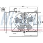 Nissens Kühlerlüfter PKW 85227 Nissens Kühlerlüfter PKW 85227