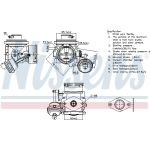 Nissens AGR-Ventil 98298 Nissens AGR-Ventil 98298