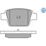 MEYLE Bremsbelagsatz Fiat Stilo 01 252371415