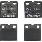 BREMBO Bremsklötze HA P 02 001 BREMBO Bremsklötze HA P 02 001