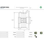 AS-PL Freilauf AFP3001(INA) AS-PL Freilauf AFP3001(INA)