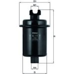 KL 111 MAHLE Kraftstofffilter KL 111, Leitungsfilter, Höhe 123 mm – u. a. für Hyundai Accent I (X-3), Stufenheck (X-3), S Coupé (SLC) – OE Nummer 3191023500 - l KL 111 MAHLE Kraftstofffilter KL 111, Leitungsfilter, Höhe 123 mm – u. a. für Hyundai Accent I (X-3), Stufenheck (X-3), S Coupé (SLC) – OE Nummer 3191023500 - l