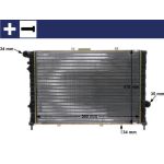 MAHLE Kühler, Motorkühlung CR 589 000S MAHLE Kühler, Motorkühlung CR 589 000S