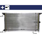 Kühler, Motorkühlung CR 607 000S Kühler, Motorkühlung CR 607 000S