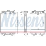 Nissens Wasserkühler PKW 60351 Nissens Wasserkühler PKW 60351