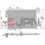 JPN Kondensator, Klimaanlage 60C9115-JPN JPN Kondensator, Klimaanlage 60C9115-JPN