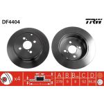 TRW Bremsscheibe DF4404 TRW Bremsscheibe DF4404