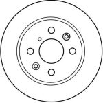 TRW Bremsscheibe Mazda S. 323 DF4020 TRW Bremsscheibe Mazda S. 323 DF4020