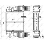 Ladeluftkühler NRF30866 Ladeluftkühler NRF30866