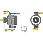 Bosch Generator 0125711059 Bosch Generator 0125711059
