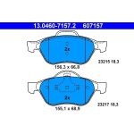 Bremsbelagsatz Renault P. Laguna 1.6-2.0 16V 01-07 13.0460-7157.2 Bremsbelagsatz Renault P. Laguna 1.6-2.0 16V 01-07 13.0460-7157.2