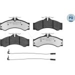 MEYLE Bremsklötze Vorderachse Platinum 025 290 7620/PD