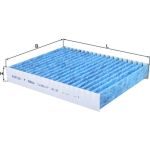 LAO 169 MAHLE Innenraumfilter 169, Aktivkohlefilter, antiallergisch, antibakteriell – u. a. für Ford Fiesta V (JH_, JD_), Fusion (JU_), V Van – OE Nummer 1204464 - l LAO 169 MAHLE Innenraumfilter 169, Aktivkohlefilter, antiallergisch, antibakteriell – u. a. für Ford Fiesta V (JH_, JD_), Fusion (JU_), V Van – OE Nummer 1204464 - l