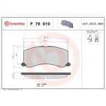 BREMBO Bremsklötze VA P 79 010 BREMBO Bremsklötze VA P 79 010