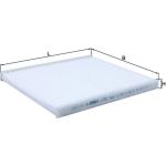 MAHLE Filter, Innenraumluft LA 241 MAHLE Filter, Innenraumluft LA 241